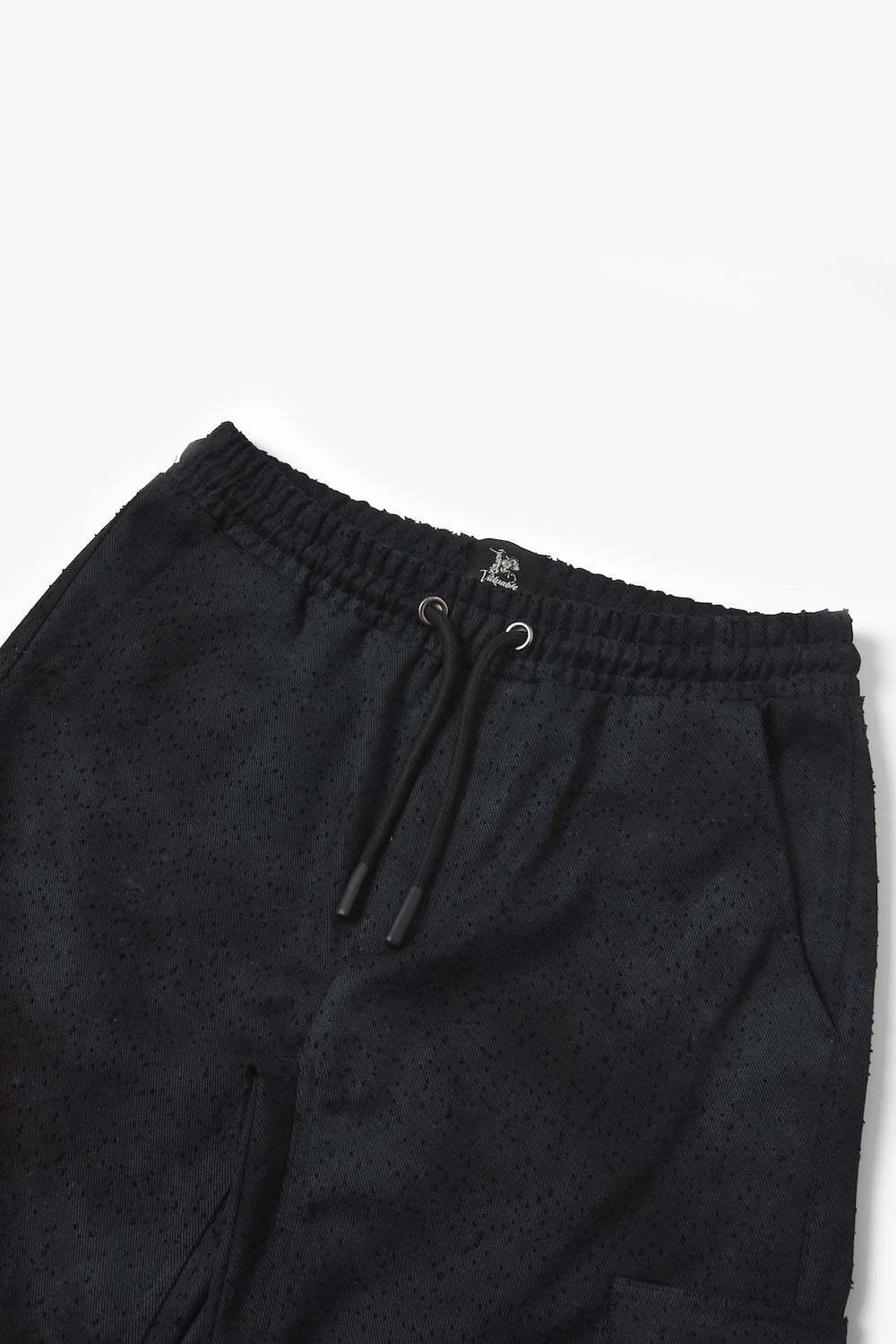 Textured Cargo Pant - Black