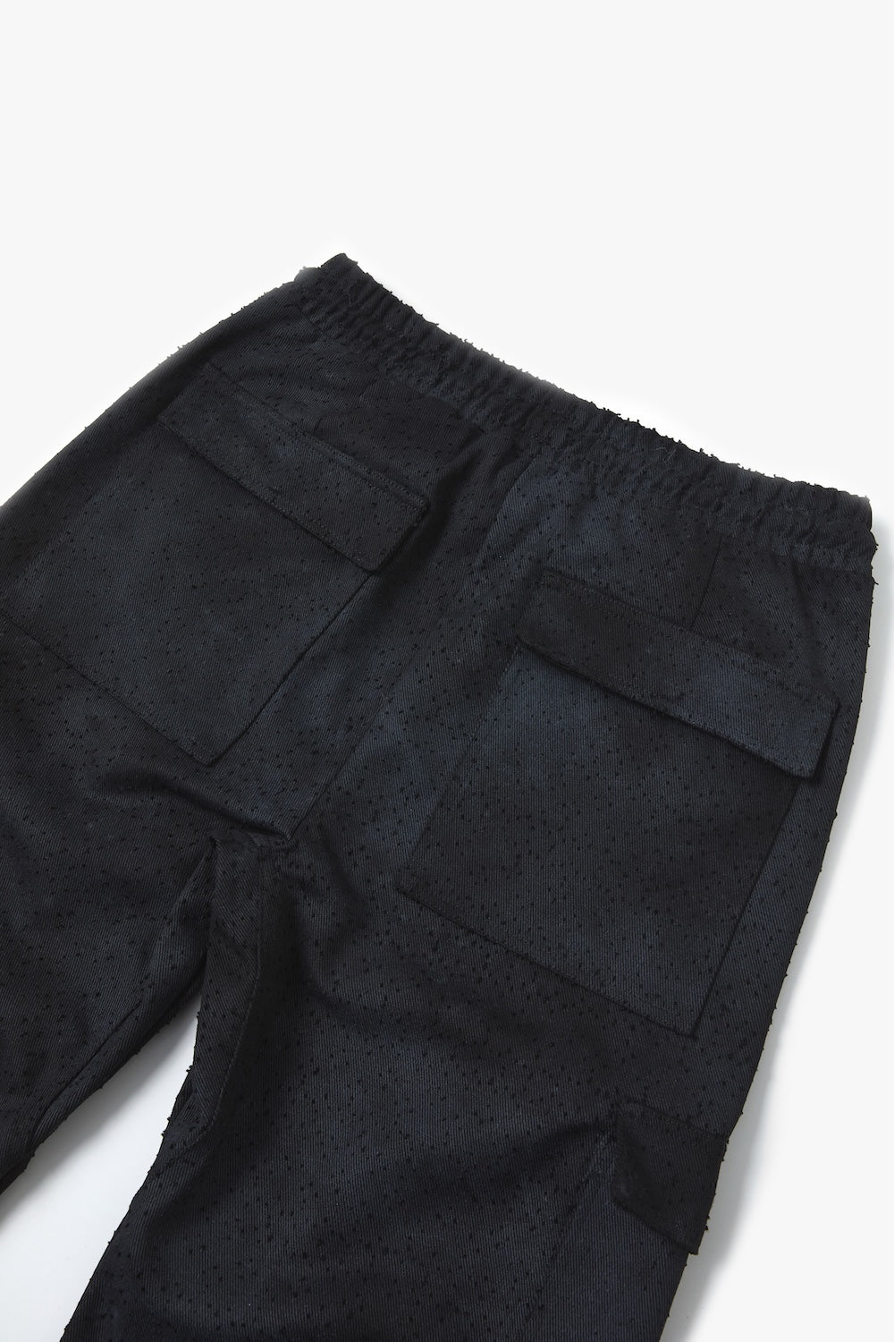 Textured Cargo Pant - Black