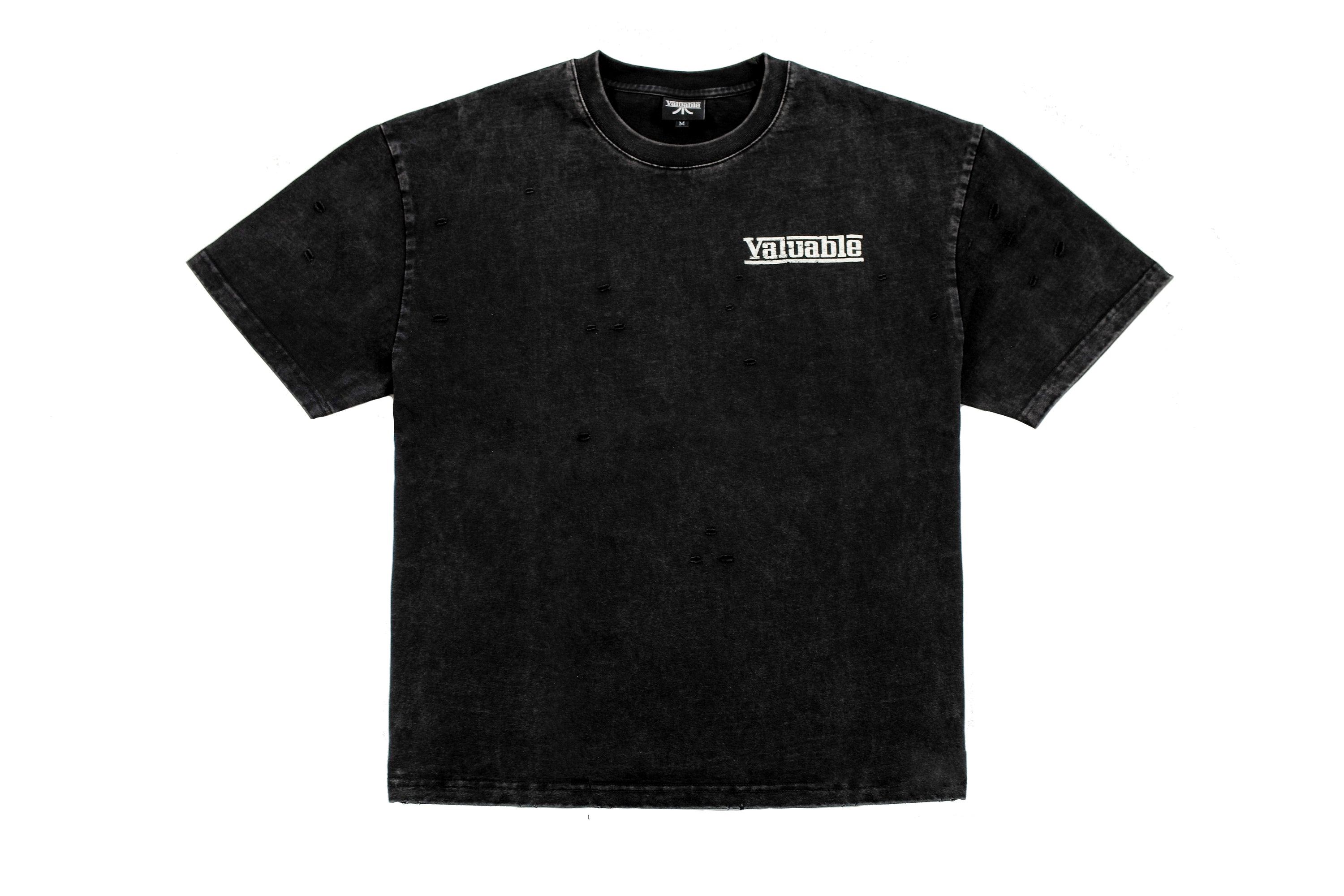 Cropped Cobra T-Shirt - Black