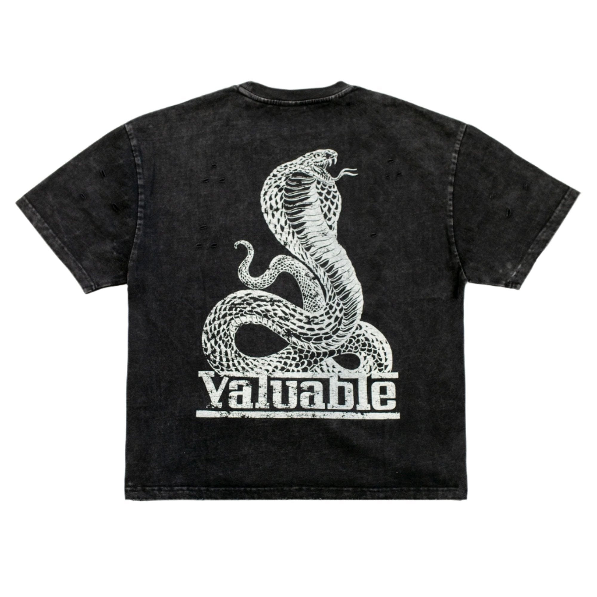 Cropped Cobra T-Shirt - Black – Valuables