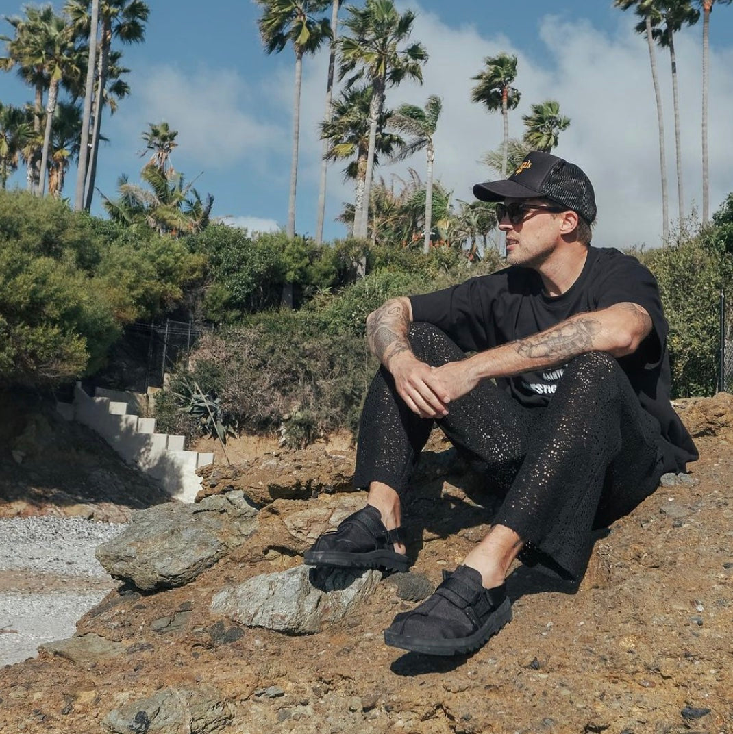 Black Beach Pants