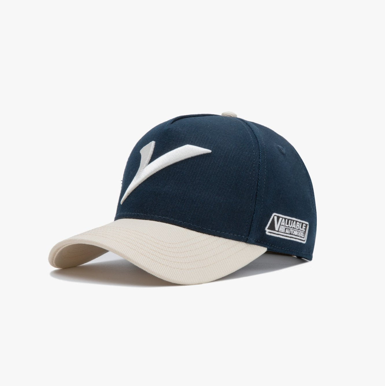 V Structured Hat - Blue