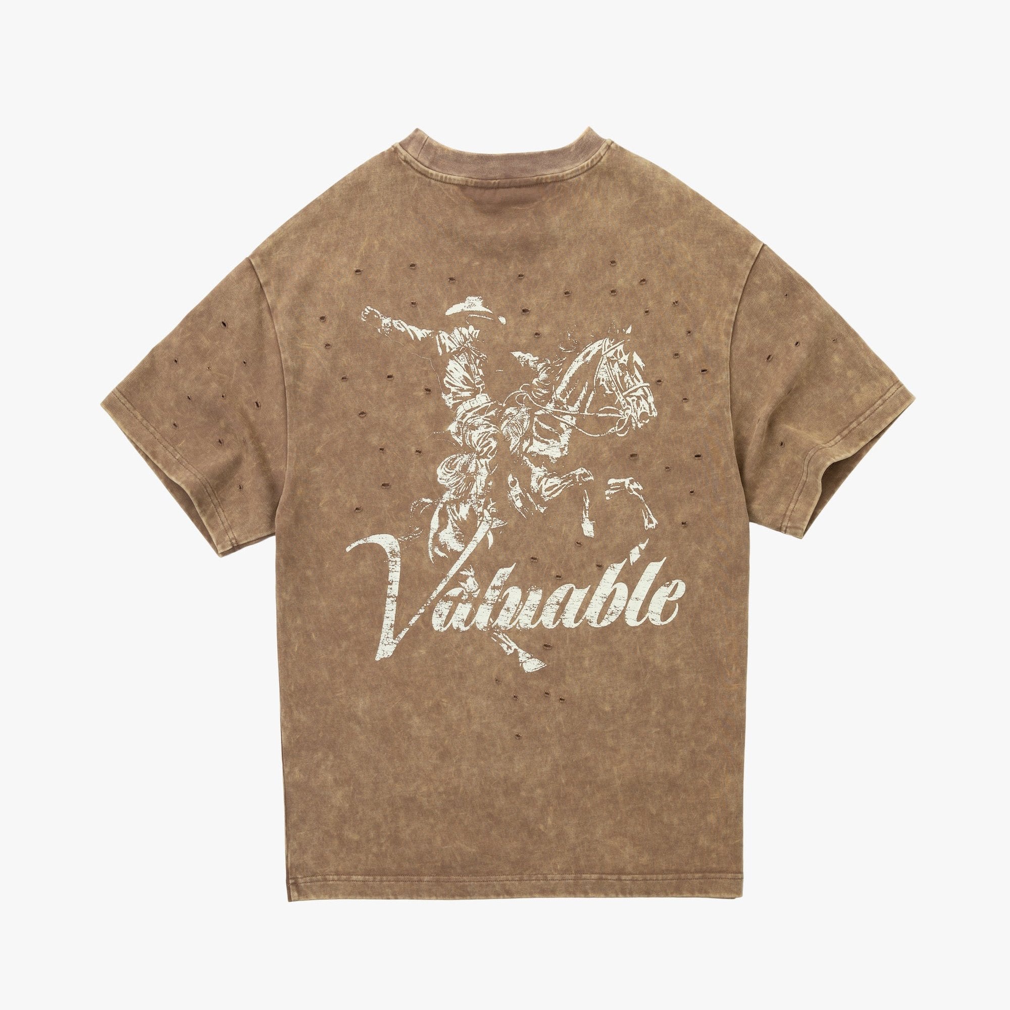 Cowboy Century Wash T-Shirt - Brown