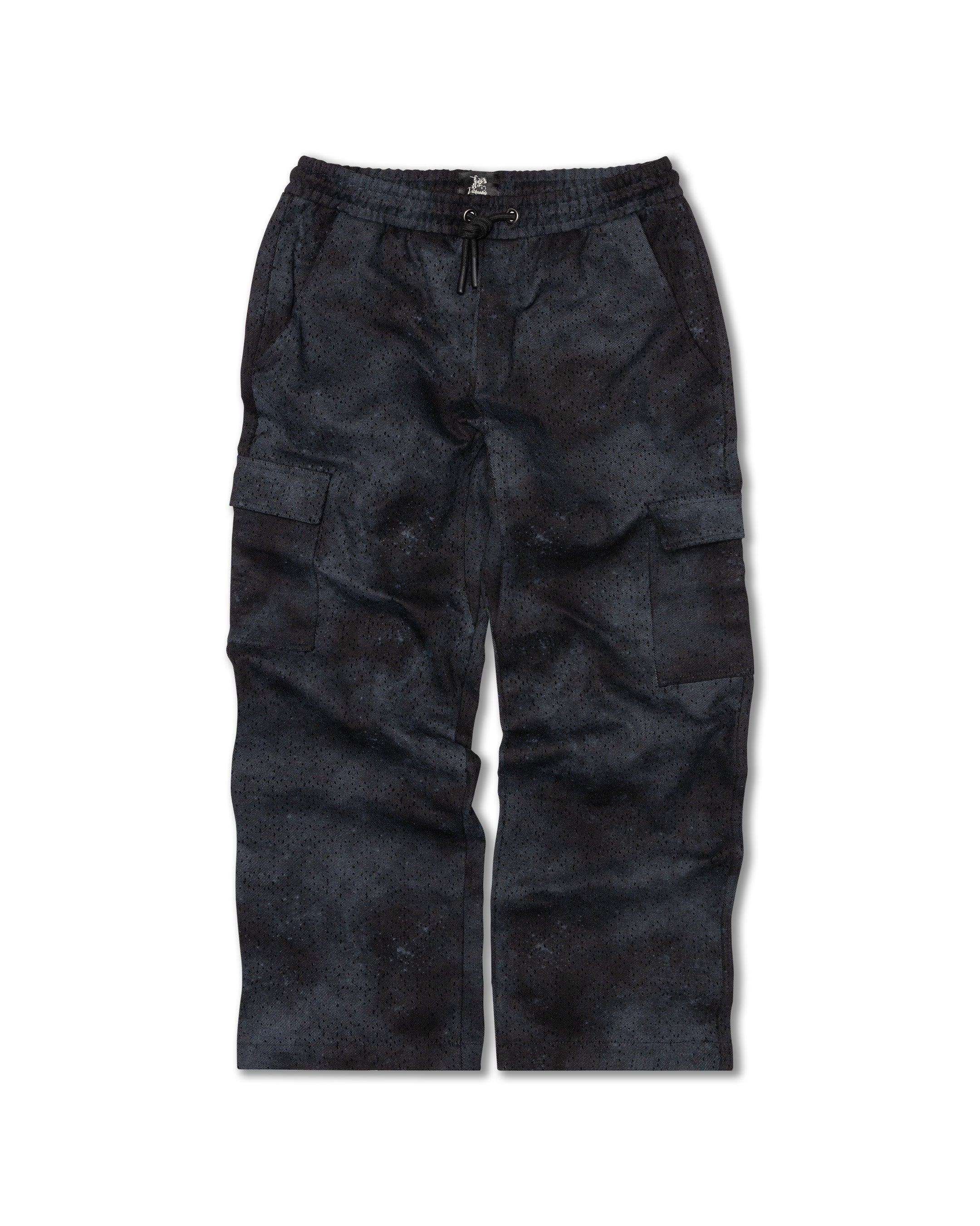 Textured Cargo Pant - Black