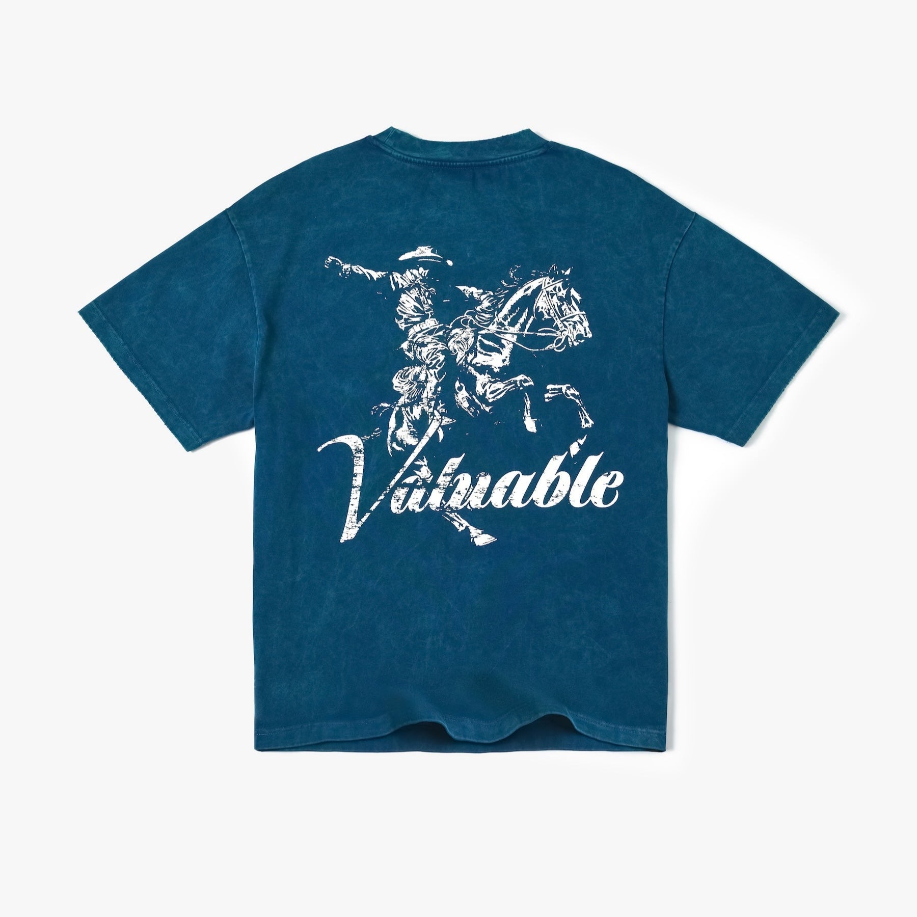 Cowboy Washed T-Shirt - Blue