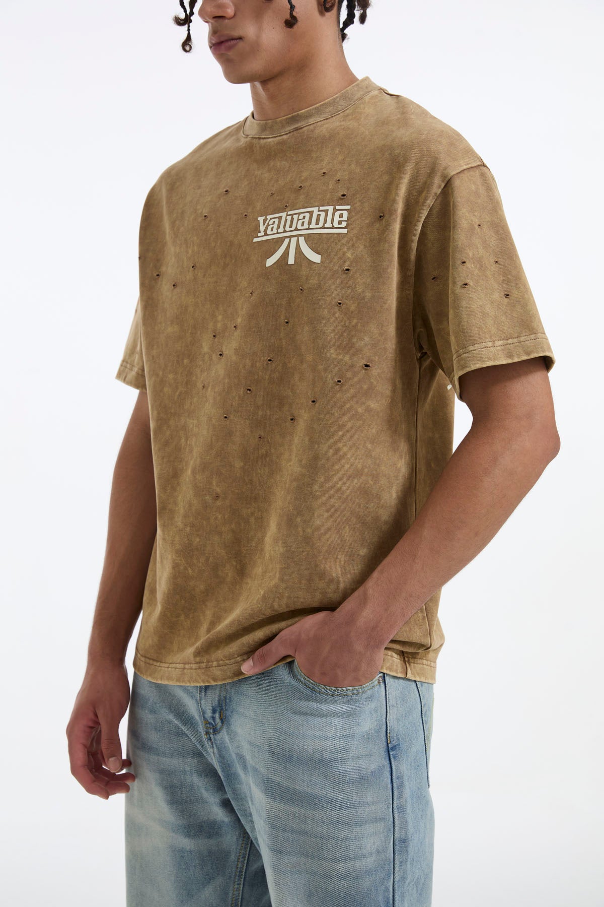 Cowboy Century Wash T-Shirt - Brown – Valuables
