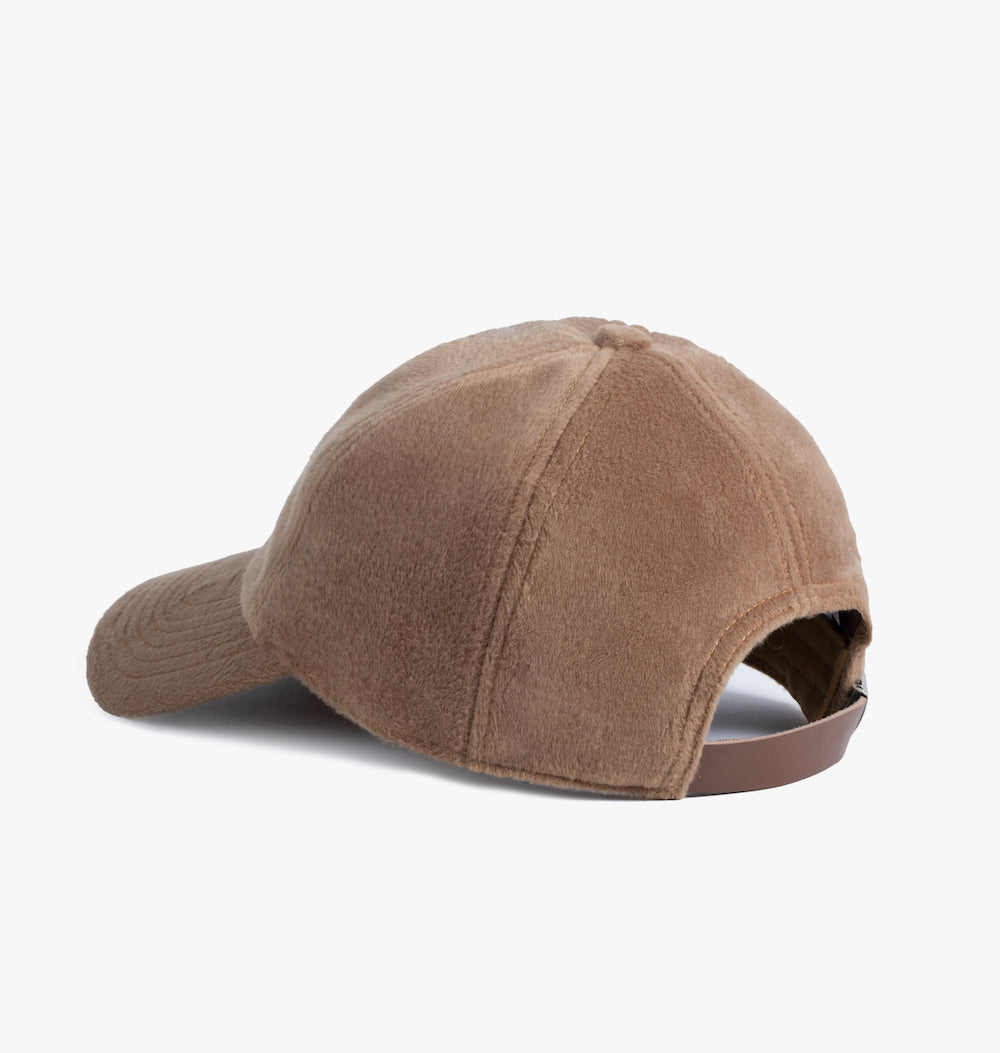 Brown Cashmere Dad Hat