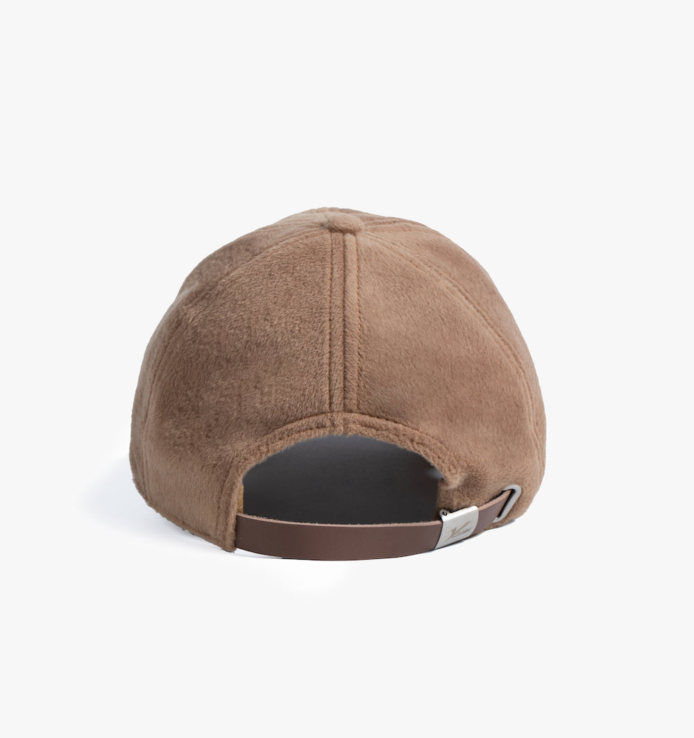 Brown Cashmere Dad Hat